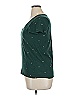 Victoria's Secret Pink 100% Cotton Stars Green Short Sleeve Top Size L - photo 4