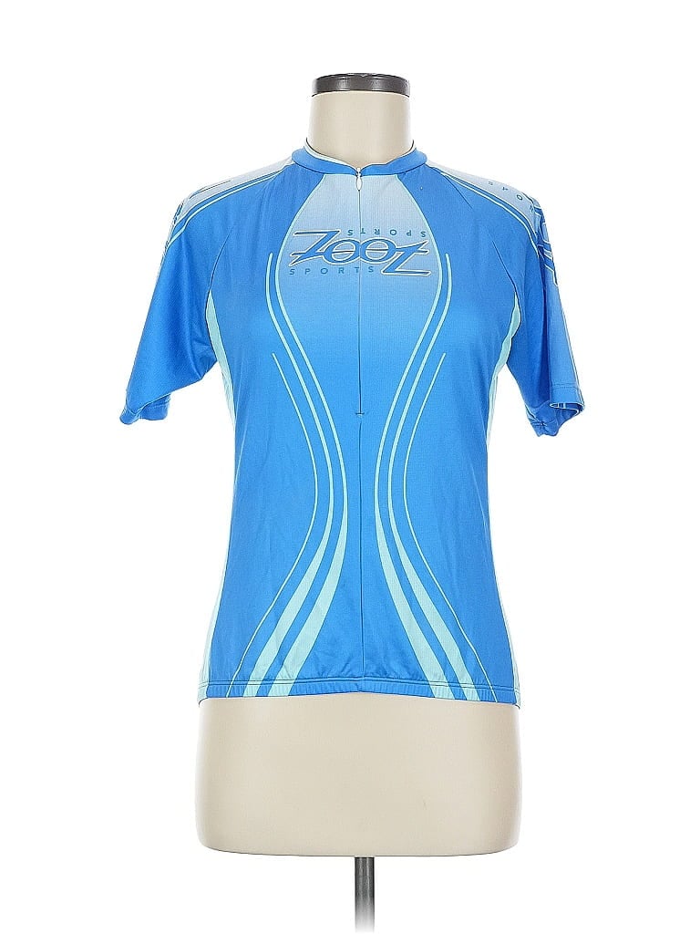 Zoot 100% Polyester Blue Short Sleeve T-Shirt Size M - photo 1