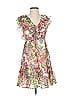 Roller Rabbit 100% Polyester Paisley White Cocktail Dress Size XXS - photo 1