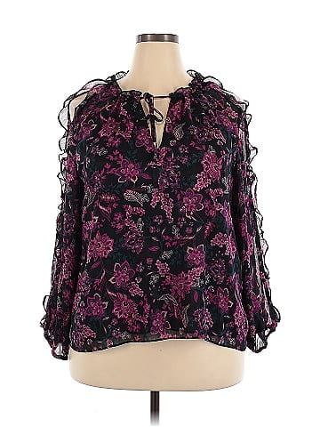 1.State 3/4 Sleeve Blouse (view 1)