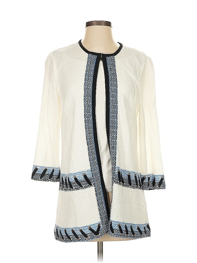 misook White Cardigan Size S - photo 1