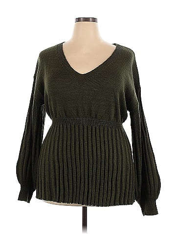 Shein Curve Pullover Sweater (view 1)