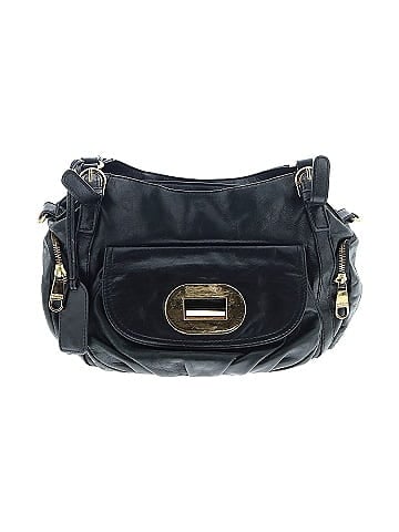 Badgley Mischka Leather Satchel (view 1)