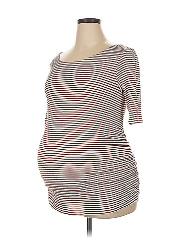 Isabel Maternity 3/4 Sleeve Top (view 1)