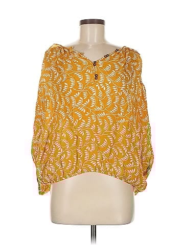 Maeve by Anthropologie 3/4 Sleeve Blouse (view 1)