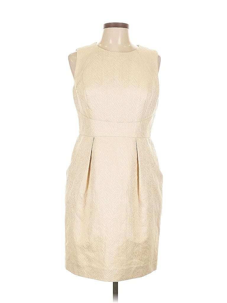Pre-owned Shoshanna Cocktail Dress In Brown