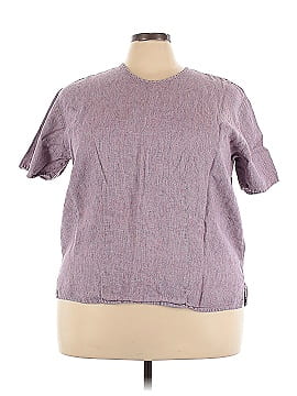 Flax Short Sleeve Blouse