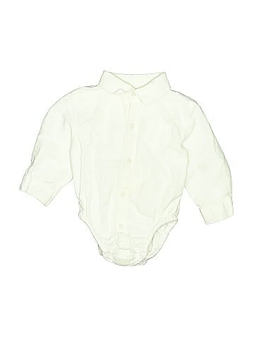 Janie and Jack Long Sleeve Button-Down Shirt (view 1)
