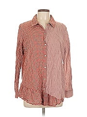 Logo By Lori Goldstein Long Sleeve Button Down Shirt