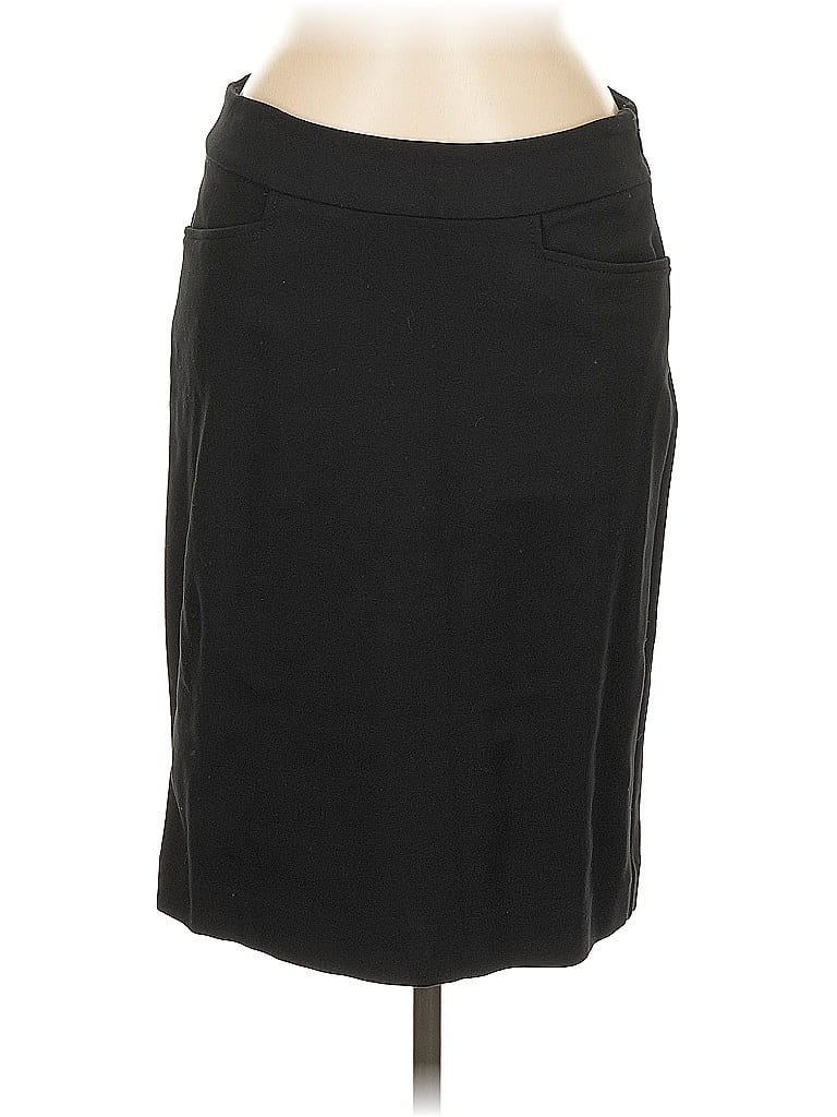 Pre-owned Talbots Outlet Formal Skirt In Black