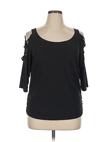 Perseption Concept 3/4 Sleeve Top (view 1)