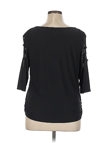Perseption Concept 3/4 Sleeve Top (view 2)