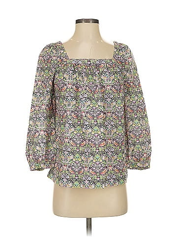 Liberty Art Fabrics for J.Crew 3/4 Sleeve Blouse (view 1)