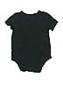 OshKosh B'gosh 100% Cotton Print Black Short Sleeve Onesie Size 6-9 mo - photo 2