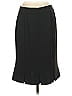 Kasper 100% Polyester Solid Black Formal Skirt Size 4 - photo 2
