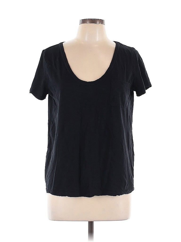 Click to view more detailed imagery on our partner's website Pre-owned Caslon Short Sleeve T-shirt In Black