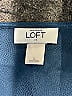 Ann Taylor LOFT Outlet Blue Short Sleeve Blouse Size L - photo 7