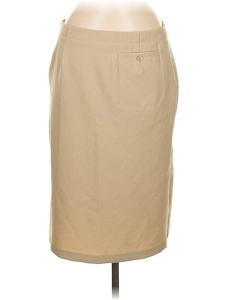 Pre-owned United Colors Of Benetton Formal Skirt In Brown