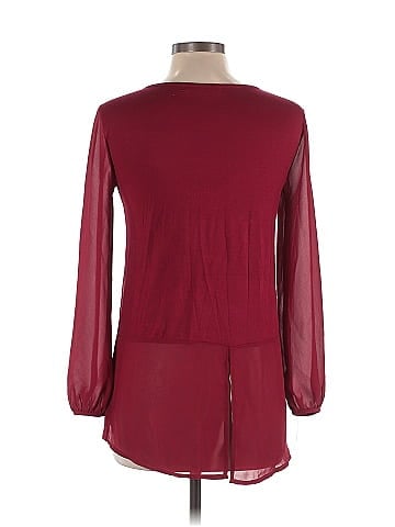 August Silk Long Sleeve Blouse (view 2)