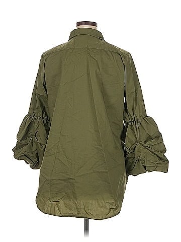 Star Style 3/4 Sleeve Button-Down Shirt (view 2)