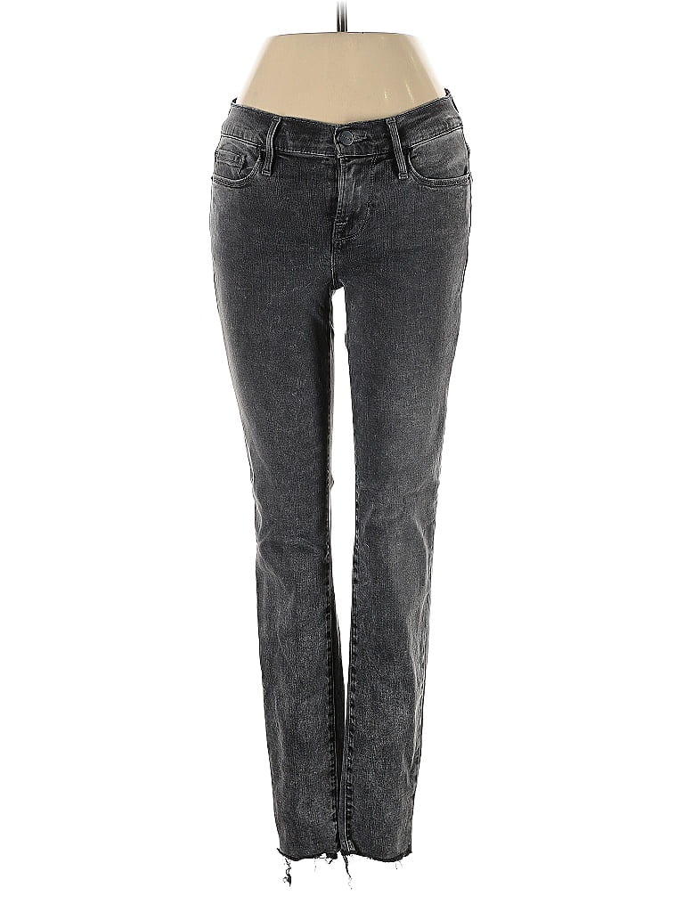 Pre-owned Frame Jeans In Gray