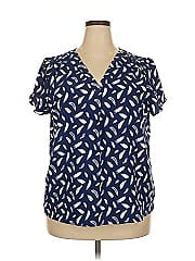 Hilary Radley Short Sleeve Blouse