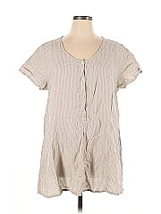 Flax Short Sleeve Blouse