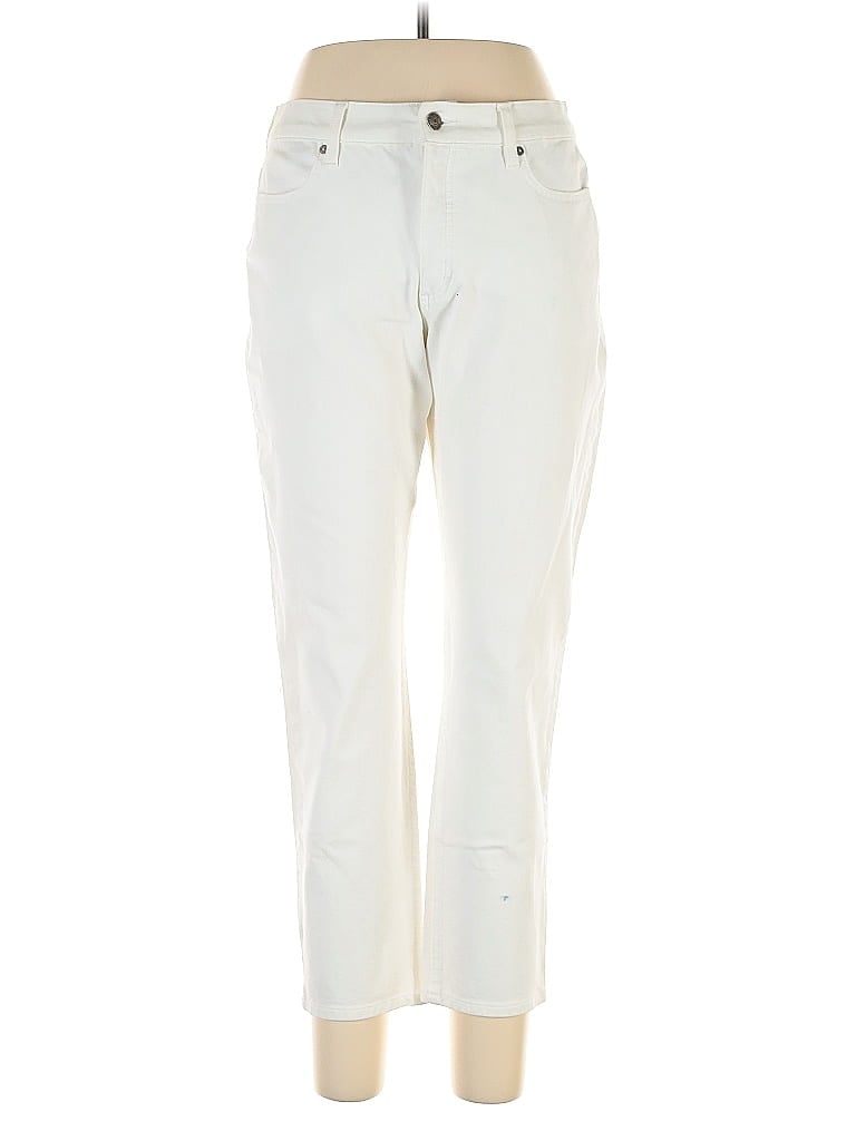 Pre-owned Escada Casual Pants In White