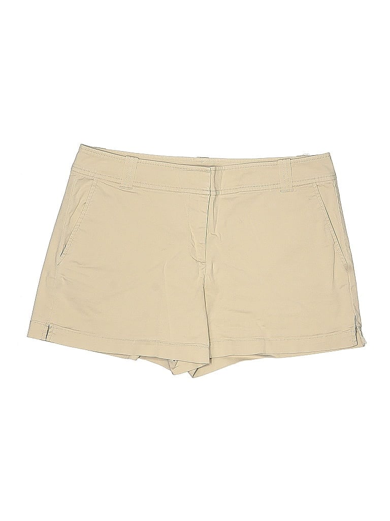 Pre-owned New York And Company Khaki Shorts In Brown