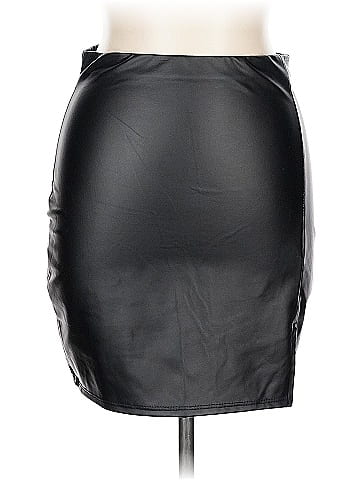 Windsor Faux Leather Skirt (view 1)