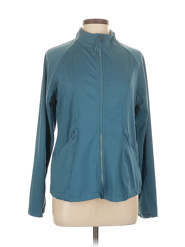 Spyder Teal Track Jacket Size L - photo 1