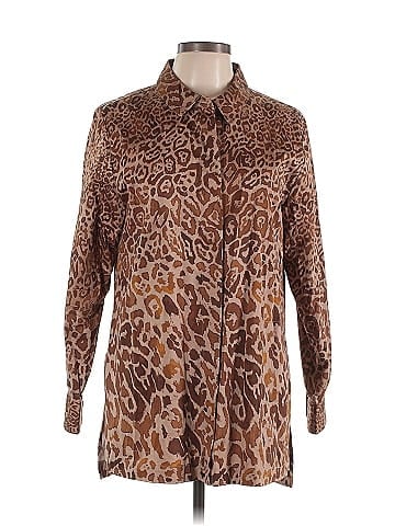 Isaac Mizrahi LIVE! Long Sleeve Button-Down Shirt (view 1)