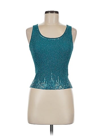 Bernardo Sleeveless Silk Top (view 1)