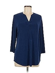 Travelers By Chico's 3/4 Sleeve Top