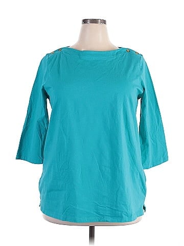 Jessica London 3/4 Sleeve Top (view 1)