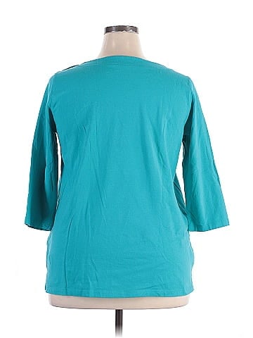 Jessica London 3/4 Sleeve Top (view 2)