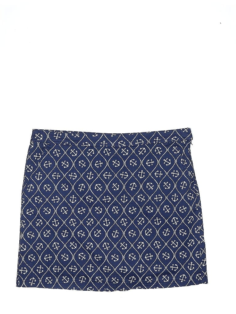 Pre-owned Karen Scott Casual Skirt In Blue