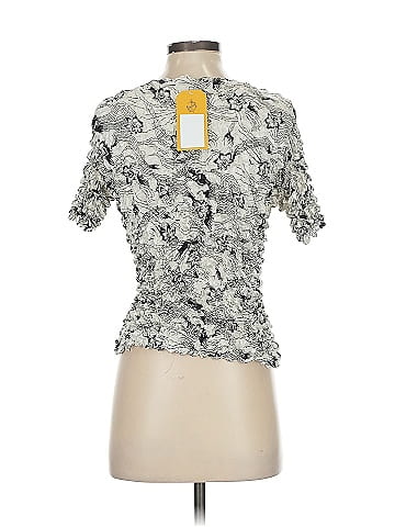 f.c Textured Black and White Top (view 2)