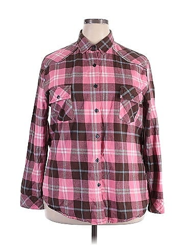 Matchstick Long Sleeve Button-Down Shirt (view 1)