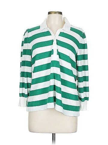 Ann Taylor LOFT Long Sleeve Polo (view 1)