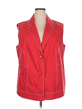 Doncaster Collection Sleeveless Button Down Shirt