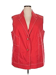 Doncaster Collection Sleeveless Button Down Shirt