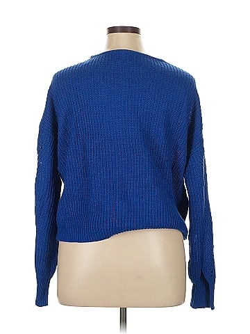 Blue Rain Pullover Sweater (view 2)