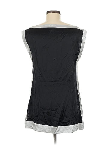 Bebe Sleeveless Silk Top (view 2)
