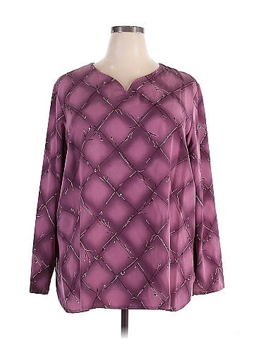 Susan Graver Long Sleeve Blouse (view 1)