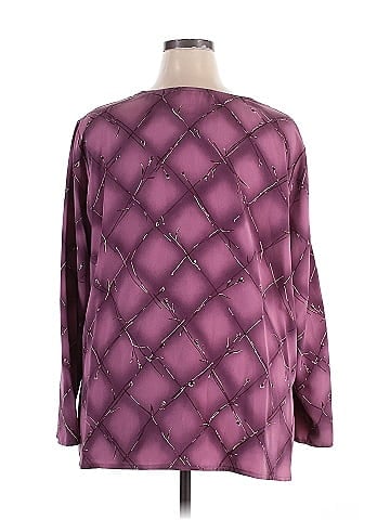 Susan Graver Long Sleeve Blouse (view 2)
