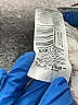 Ela 100% Rayon Silver White 3/4 Sleeve Blouse Size XS - photo 9