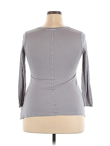 LOGO by Lori Goldstein 3/4 Sleeve T-Shirt (view 2)