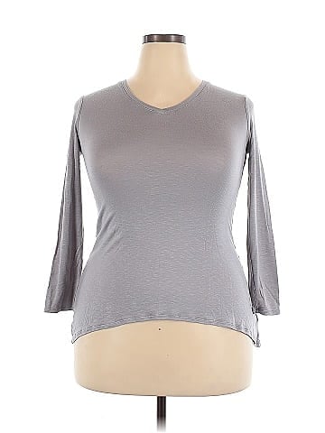 LOGO by Lori Goldstein 3/4 Sleeve T-Shirt (view 1)