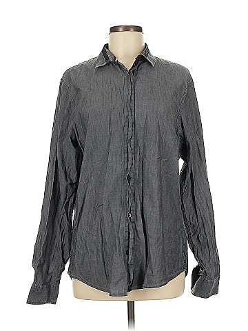 Armani Exchange Long Sleeve Button-Down Shirt (view 1)